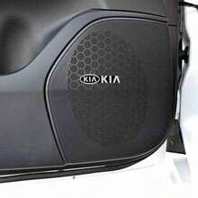 3D Aluminum Speaker For Kia Rio Ceed Sportage Cerato Soul Sorento Picanto Optima Stereo Speaker Badge Emblem Sticker Auto - 1PC - View 3