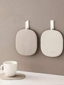 Multifunctional Table Mat, Striped Non-Slip Heat-Resistant Kitchen Mat, Thick Silicone Heat-Insulating Pad, Non-Slip Kitchen Accessory, Practical Holiday Home Gift - Multicolor - View 4