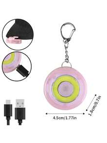 1pc LED Portable Light (USB Rechargeable) - Compact And Portable, Fits In Bag/Pocket, Soft Eye-Protecting Light, Suitable For Night Reading/Travel/Office Use, Ideal For Daily Lighting And Emergency Light. - Multicolor - View 11