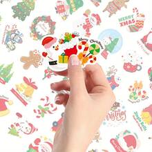 somoving Christmas Stickers, 600 Unique Vinyl Stickers With A Merry Christmas Theme, Perfect For Holiday Parties - Multicolor - View 4