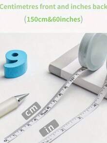 Double-Sided Dual-Scale Mini Soft Tape Measure Set, Portable Mini Retractable Measuring Tape, Retractable Round Ruler - Portable Retractable Locking Mechanism And Clear Markings, Suitable For Tailoring, Home Use, Waist, Chest, Height Measurement - Multicolor - View 5