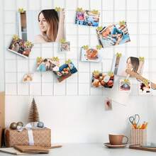 12pcs/24pcs Cute Gold Bow Decorative Push Pins, Suitable For Office - Heart - View 4