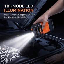 A Portable Inflatable Pump Specially For Paddleboards And Outdoor Gear, Smart Tire Pressure Control, Inflates And Deflates, Outdoor Lighting, Also Suitable For Car Tires, Balls, Etc., With A 4*2500mAh High-Capacity Battery - Wireless - View 7
