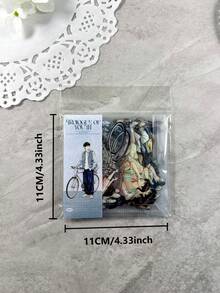 100pcs Vintage Fashion Youth Character Stickers, DIY Scrapbooking Collage Photo Album Magazine Planner - Boy's Prologue - View 2