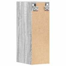 vidaXL Armoire suspendue "Riga" Gris Sonoma 20 x 29,5 x 60 cm Bois d'ingénierie - Gris - Voir 6