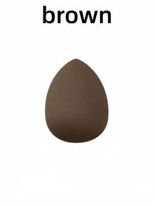 1-Pack High-Quality Multi-Functional Teardrop-Cut Stamp Three-In-One Multi-Shape Non-Latex Angled Teardrop-Shaped Tool, Multi-Functional Makeup Sponge, Cosmetics, Cheap, Room Decor, Dressing Table Makeup Accessories, Powder Puff - Multicolor - View 10