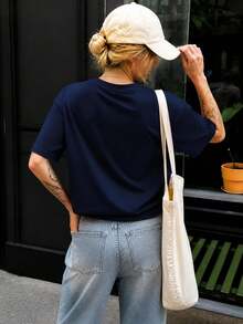 Women T-Shirts - Dark Blue - View 5