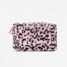 Leopard Print Makeup Bag, Large Capacity Storage Bag, Fashion Toiletry Bag, Convenient Travel Makeup Bag - Toiletry Bag - View 12