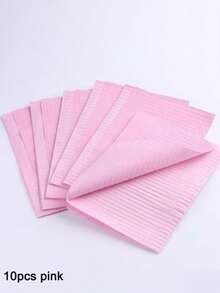 Disposable Pink Nail Table Mat 3-Layer Waterproof Cleaning Paper Foldable Multi-Function Beauty Tattoo Dental Cover Cloth Waterproof Tablecloth Cleaning Nail Napkin Nail Supplies - Multicolor - View 18