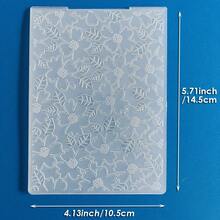 Embossing Folder, Flower & Leaf Textured Impressions For DIY Scrapbooking Card Making Paper Craft Decor - Floral - View 16