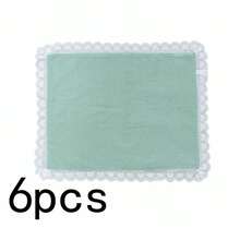 1pc/2pcs/6pcs Heart Lace Solid Color Placemats, Luxury High-End Coffee Mats, Decorative Mats For Dining, Photography - Multicolor - View 16
