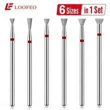 6PCS Diamond Nail Drill Bits, 3/32" Manicure Tools For Salon And Home Use - Multicolor - View 2