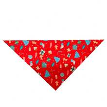 Customized Name Pet Bandana - Adjustable Scarf Bandana, Personalized Name Customization, Fashionable Triangle Pattern Pet Accessory, Suitable For Small, Medium And Large Dogs - Christmas Pet Triangle Bandana Polyester Decorative Dog Drool Bib Scarf Collar Cat Scarf Supplies - Multicolor - View 13