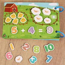 Montessori Busy Book Set, Farm & Transportation Themed Toddler Activity Book With Reusable Stickers, Educational Kids Gift - Multicolor - View 4