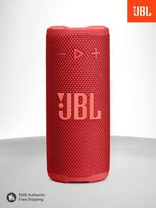 Grip 便攜式藍牙喇叭，強勁 JBL Pro 音效，氛圍燈光，最高 14 小時播放時間，IP68 防水防塵，防震設計，支援 Auracast™ 多喇叭連接 - 查看 18