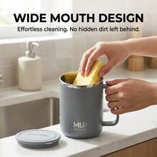 304 Stainless Steel Drinking Cup Portable Coffee Mug Double Layer Cup For Cold And Hot Drinks Sealed Reusable Tumbler - Multicolor - View 7