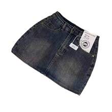 Women Denim Skirts - Blue - View 7