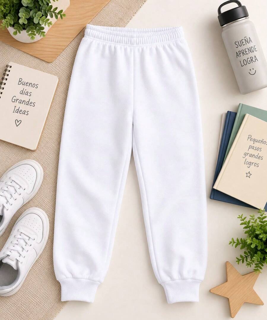 Tween Boys Pants - White - View 1