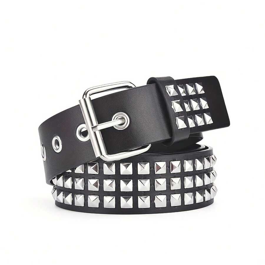 Men Exercise & Fitness Belt - Black - View 1