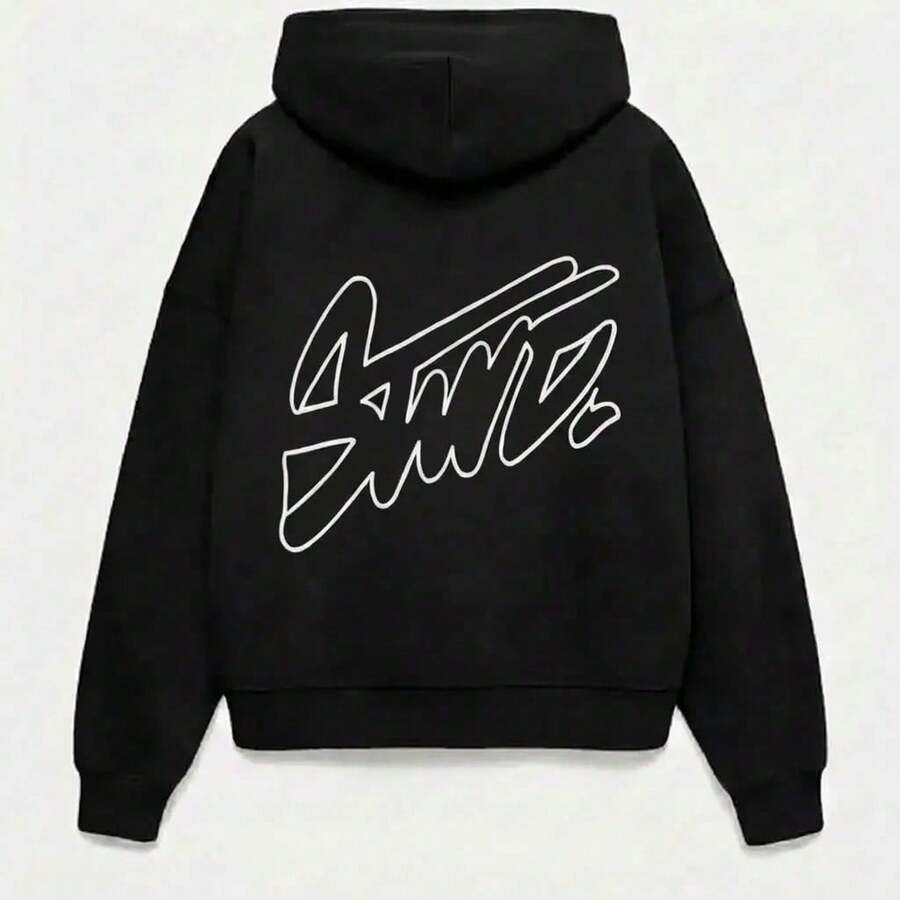Men Hoodies - Black - View 1