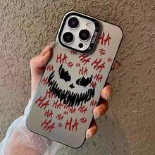 Colorful Silver Halloween Smile For 17 Pro Max 17 Pro 17 16 Pro Max 16 Pro 16 15 Pro Max 15 Pro Max 15 Pro 15 14 Pro Max 14 Pro 14 13 Pro Max 13 Pro 13 12 Pro Max 12 Pro 11 - Black - View 2