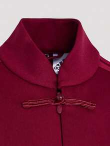 Adidas Jaket Rajut Wanita Tanpa Hoodie SUIT JACKET HY2111 - Merah - View 5