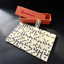 28pcs/Set Dominoes Set, Fun Interactive Tabletop Game, Suitable For Party And Outdoor Leisure Games - Multicolor - View 2