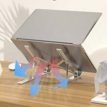 1pc Laptop Stand, Desktop Foldable Adjustable, Universal Portable Tablet Holder, Suitable For All Laptops - Multicolor - View 6