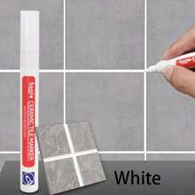White/Grey Waterproof Tile Grout Pen, White Tile Repair Pen, Anti-Mold Filling, Easy-To-Use Gel Grout, Suitable For Bathroom And Kitchen Tiles, Suitable For Other Material Surfaces - View 10