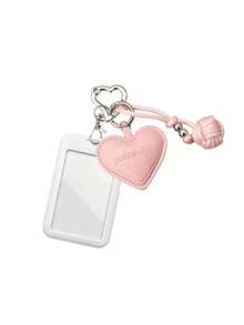 Love Hanging Rope Card Holder, Cute Girl Style Student Campus Card Holder, Bus And Subway Access Control Card Protective Cover - Multicolor - View 13