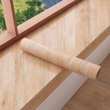 PVC Waterproof Self Adhesive Wallpaper Wall In Rolls Furniture Cabinets Vinyl Decorative Film Wood Grain Stickers For Home Decor - 1PC - View 5