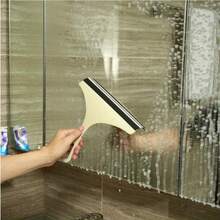 Cây gạt kính cao su mềm chữ T, dụng cụ cạo kính lau cửa sổ, loại bỏ nước trên sàn phòng tắm và gạch, dụng cụ vệ sinh kính 1 cái - Nhiều màu - Xem 3