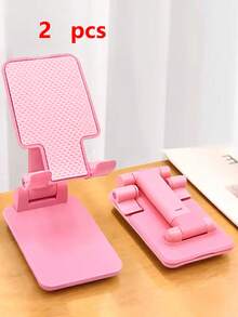 1/2 piezas Soporte para teléfono, ajustable y plegable, compatible con todos los teléfonos inteligentes - Soporte ajustable para teléfono móvil - Ver 11
