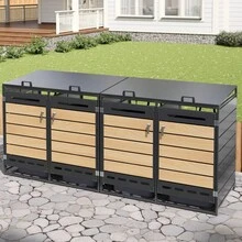 Capannoni da giardino - Nero + Ferro - Visualizzare 8