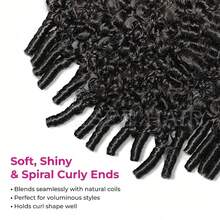 Smilegirl Human Affordable Wear & Go Wigs - Natural Black - View 4