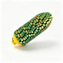 Rotatable Corn Stress Relief Toy, Rotating Desk Decor, Novel Finger Fidget Gift For Teens And Adults - Multicolor - View 9