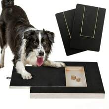 1pc Pet Dog Scratcher Board With Treat Box, Multi-Functional Nail File Toy, Adjustable Safety Durable, Reduces Furniture Damage, Enhances Pet Health Care - A - View 5