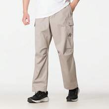 Under Armour Men's Loose Straight-Leg Cargo Pants, Stretchable And Durable, Multi-Pocket Urban Techwear For Daily Wear And Sports - Light Khaki - View 2