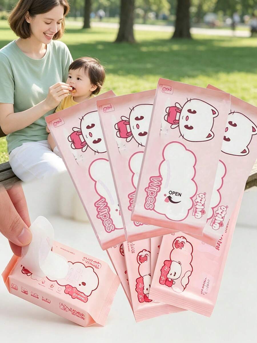 128pcs Portable Mini Cleaning Towels, 8pcs/Pack, Desktop Furniture Daily Cleaning Dust Cloth, Suitable For Travel, Office, Kitchen, For Objects Only, Not For Human Skin