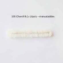 100 Chenille - Limpia Pipas Normal -manualidades = Full - 27 HUESO - Ver 1