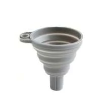 1pc Universal Silicone Oil Funnel, Foldable Portable Car Oil Change Funnel, Telescopic Long Neck Liquid Funnel - A - View 10
