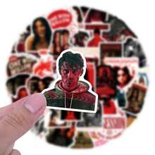 60PCS Obsession Stickers Aesthetics Stickers For Scrapbooking, Diary, Laptop, Bumper, Skateboard, Water Bottle, Computer, Hard Hat, Car Stickers And Decals - A - View 7