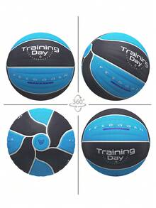 veidoorn Size 7 Basketball, PU Material Basketball For Indoor & Outdoor Training Game, Gift For Boyfriend Or Girlfriend - Blue - View 7