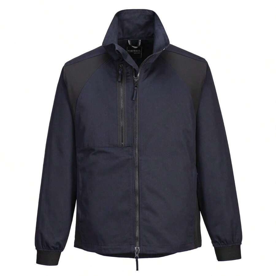 Portwest Mens WX2 Stretch Work Jacket - Deep Navy/Black - View 1
