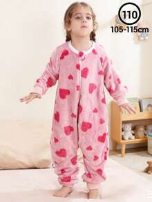 1Pc Cartoon Love,Animal Flannel Long Sleeve Zipper,Cute,Comfortable And Neutral Baby Product,Suitable For Daily Use In Autumn And Winter,Birthday Gift - Multicolor - View 15