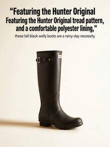Hunter Women's Waterproof Padded Comfortable Outdoor Daily Weekend WFT1000RMA-BLK - Black - View 2