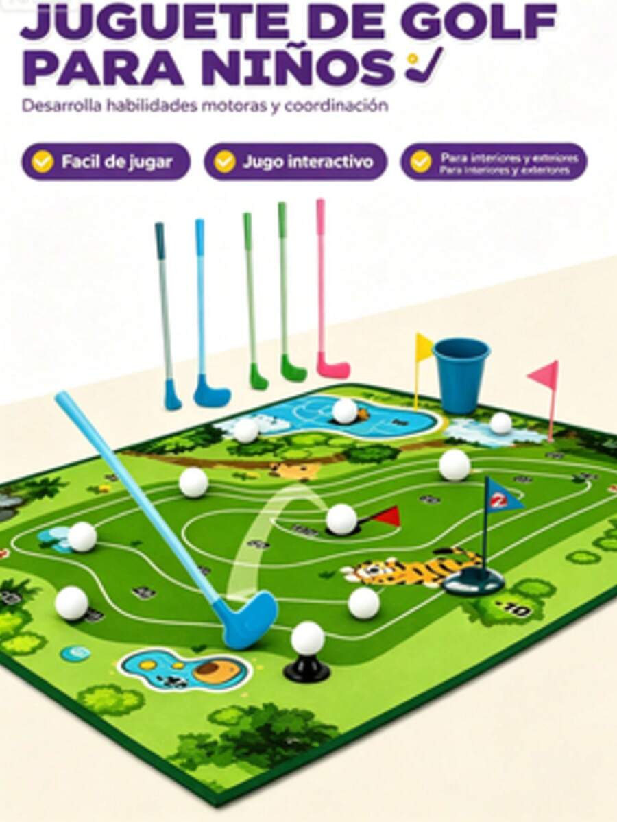 Kids Golf Toys - Multicolor - View 1