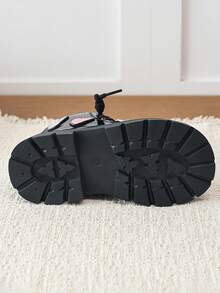 Spring/Autumn New Children's Boots, Stylish, Comfortable And Warm - Black - View 7