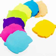 240 Sheets Assorted Shape Sticky Notes, Heart Star Flower Multicolor Self-Adhesive Memo Pads, Cute Decorative Sticky Notes, Back To School Must Have, Festive Holiday Decor For Student DIY Crafts - one-size - View 18