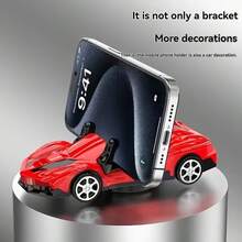 1pc Foldable 360° Rotating Car Phone Holder, Compatible With Universal Smartphones, Suitable For Car Accessories - New Arrival - View 10